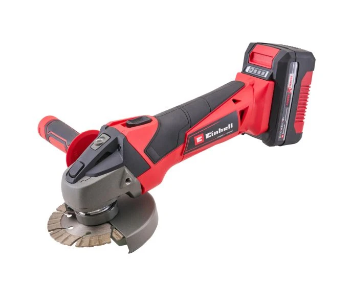 Einhell XMS26PXGRIND 18V Angle Grinder Kit with a 4.0Ah Li-Ion Battery