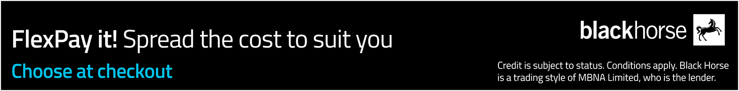 Black Horse FlexPay banner